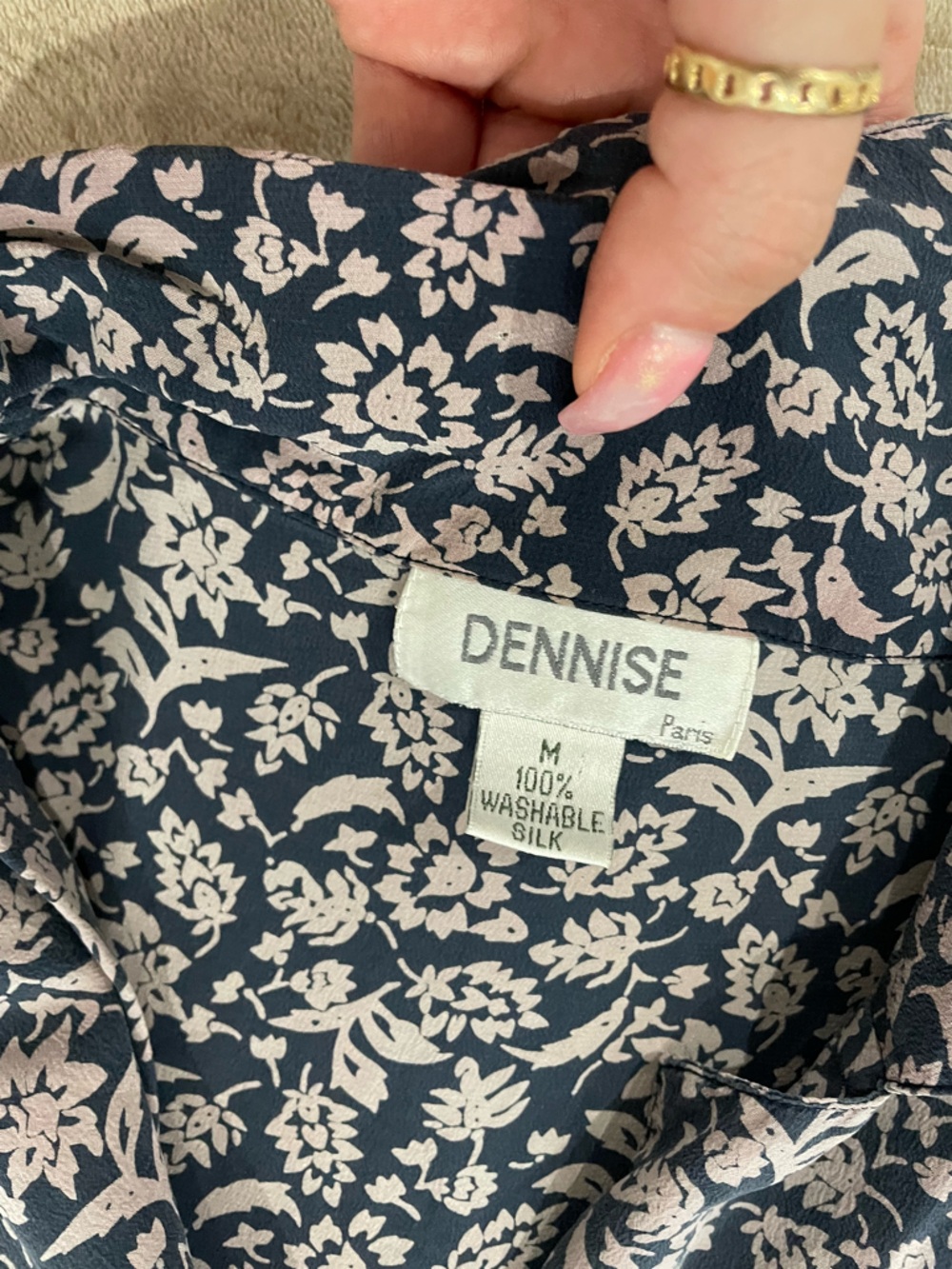 Vintage Dennis Paris Dress - Picture 9 of 11
